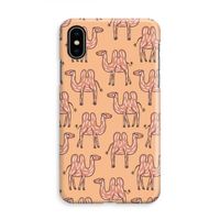 Kameel: iPhone X Volledig Geprint Hoesje