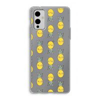 Ananas: OnePlus 9 Transparant Hoesje