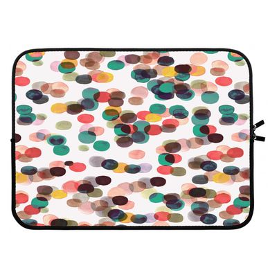 Tropical Dots: Laptop sleeve 15 inch