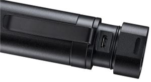 18900  (2 Stück) - Flashlight 160mm rechargeable black 18900