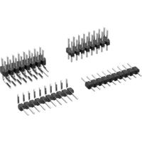 TRU COMPONENTS Male header (standaard) Aantal rijen: 2 Aantal polen per rij: 20 TC-0628-210-040-00 1 stuk(s) - thumbnail