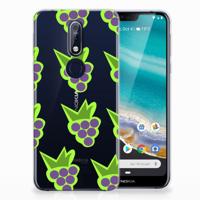 Nokia 7.1 | Siliconen Case | Druiven