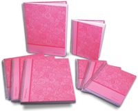 Pergamy Mandala notitieboek ft A5, geruit 5 mm, roze - thumbnail