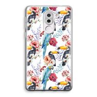 Bloemen tukan: Honor 6X Transparant Hoesje