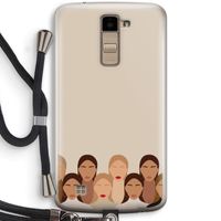 Girls girls girls: LG K10 (2016) Transparant Hoesje met koord