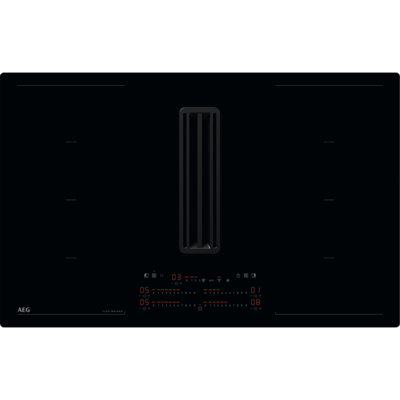 AEG Kookplaat met afzuiging, 80 cm NCQ84K01CB