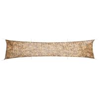 VidaXL Camouflagenet met opbergzak 706x140 cm zandkleurig