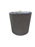 Fontein stone lite black sandstone waterornament - Elite