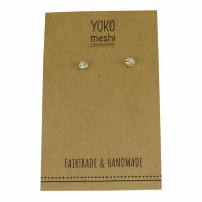 Zilveren Oorbellen Oneindige Knoop (4 mm) Zilveren Oorbellen Oneindige Knoop (4 mm)