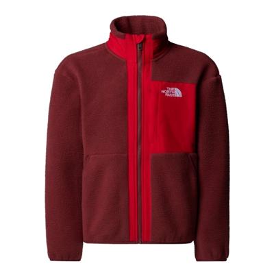 The North Face Yumiori Full Zip Fleece Kinderen Sumac/TNF Red M