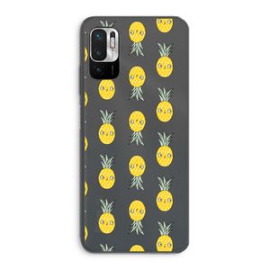 Ananas: Xiaomi Redmi Note 10 5G Transparant Hoesje
