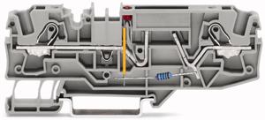 WAGO 2006-1681/1000-429-25 Zekeringklem 7.50 mm Spanveer Grijs 25 stuk(s)