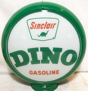 Sinclair DINO Grote Letters Benzinepomp Bol