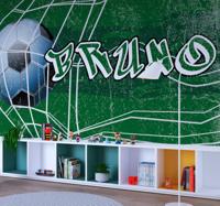 Graffiti doel met naam Fotobehang tienerkamer