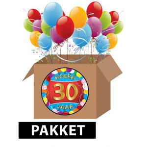 30 jaar versiering voordeel pakket