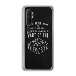 Life: Xiaomi Mi Note 10 Transparant Hoesje