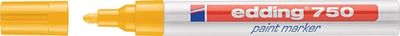Edding Lakmarker | geel | streepbreedte 2-4 mm ronde punt | 10 stuks - 4-750005 4-750005
