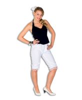 3/4 Broek Wit