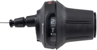 SHIMANO draaiversteller "nexus sl-c6001-8". shim.twist grip shifter 8 nexus sw 2355 skan c60018
