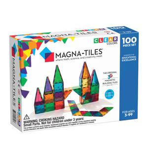 Magna-Tiles - Clear Colors - 100-delig