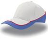 Atlantis AT615 Racing Cap - White/Royal - One Size