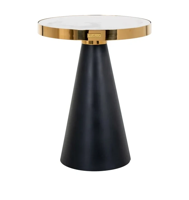 Bijzettafel Odin 45Ø - goud