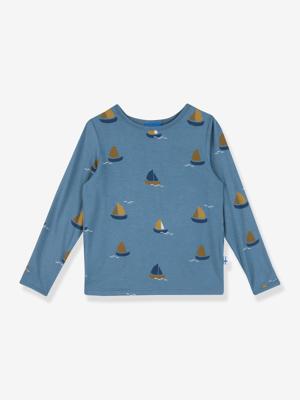 T-shirt met lange mouwen voor kinderen JUHANNUS SUN FINKID blauw