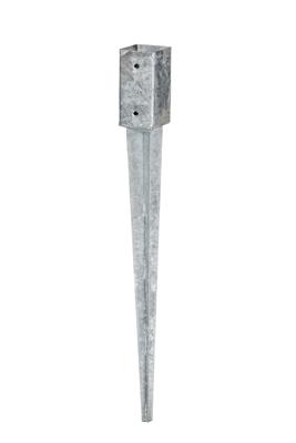 Paalhouder met punt 9,1x9,1x90 cm Tuindeco - Tuindeco