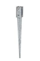 Paalhouder met punt 9,1x9,1x90 cm Tuindeco - Tuindeco