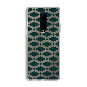 Moroccan tiles: OnePlus 8 Transparant Hoesje