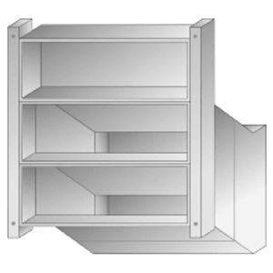 BDT-2/1-K  - Letterbox 2-fold Silver BDT-2/1-K