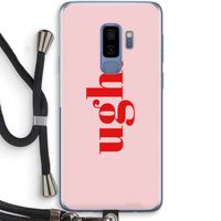 Ugh: Samsung Galaxy S9 Plus Transparant Hoesje met koord