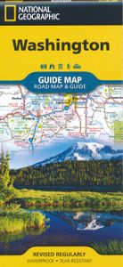 Wegenkaart - landkaart State Guide Map Washington | National Geographi