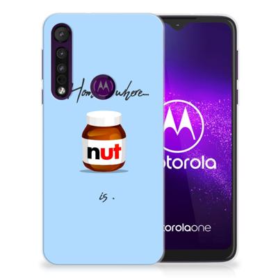 Motorola One Macro | Siliconen Case | Nut Home