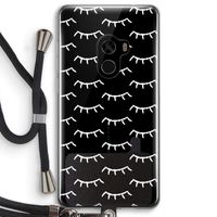Wimpers: Xiaomi Mi Mix 2 Transparant Hoesje met koord