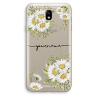 Daisies: Samsung Galaxy J7 (2017) Transparant Hoesje Daisies: Samsung Galaxy J7 (2017) Transparant Hoesje