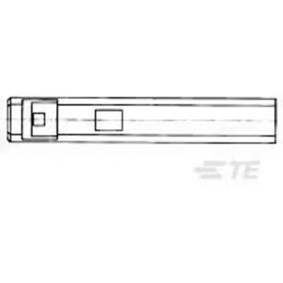 TE Connectivity 926657-2 Female behuizing (kabel) Inhoud: 1 stuk(s) Bulk