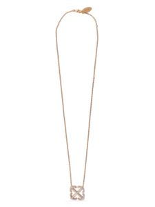 Off-White Arrows pendant necklace - Or