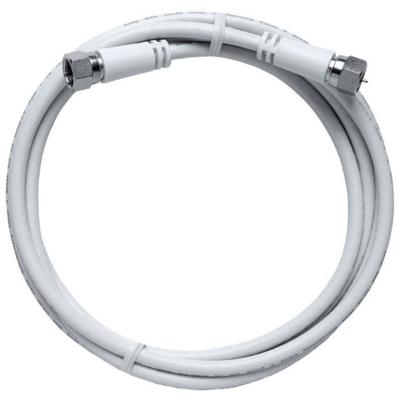 Axing Satelliet Aansluitkabel [1x F-stekker - 1x F-stekker] 3.50 m 85 dB Wit