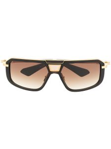 Dita Eyewear lunettes de soleil bicolores à monture carrée - Noir