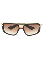 Dita Eyewear lunettes de soleil bicolores à monture carrée - Noir