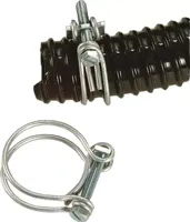 Slangklemmen verzinkt 30 - 34mm