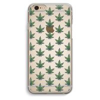 Weed: iPhone 6 / 6S Transparant Hoesje