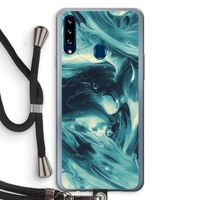 Dreaming About Whales: Samsung Galaxy A20s Transparant Hoesje met koord