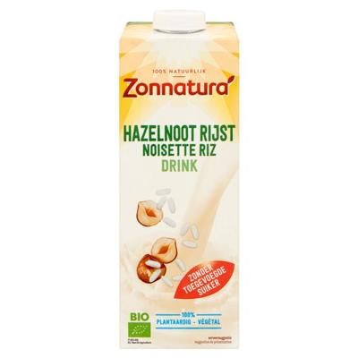 Zonnatura Rijst hazelnoot drink bio