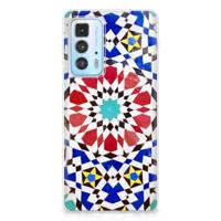 Motorola Edge 20 Pro | TPU | Siliconen hoesje | Mozaïek Motorola Edge 20 Pro | TPU | Siliconen hoesje | Mozaïek