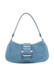 Osoi petit sac Small Brocle en daim - Bleu