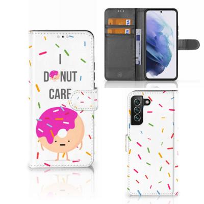 Samsung Galaxy S22 Plus | Book Cover | Donut Roze