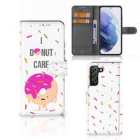 Samsung Galaxy S22 Plus | Book Cover | Donut Roze