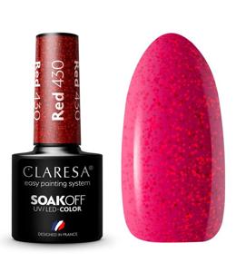 Claresa uv/led gellak 5ml red 430 rainbow explosion